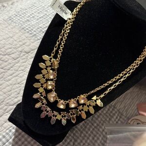 Vera Bradley necklace  Gold gold tone hardware NWT’s